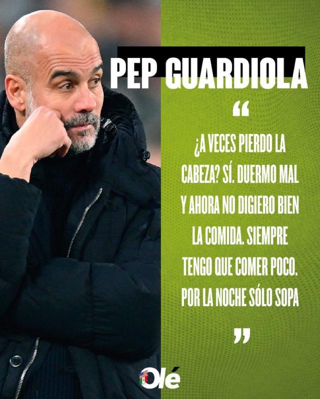 九游-瓜迪奥拉：输球让我失眠消化不良情绪失控